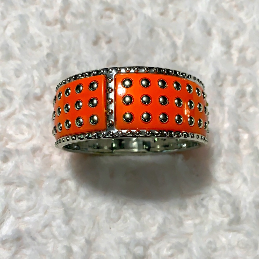 Great Orange Fashion Cuff Bracelet